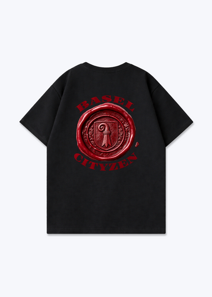 Basel Cityzen Oversized T-Shirt - Black Back (Designed)