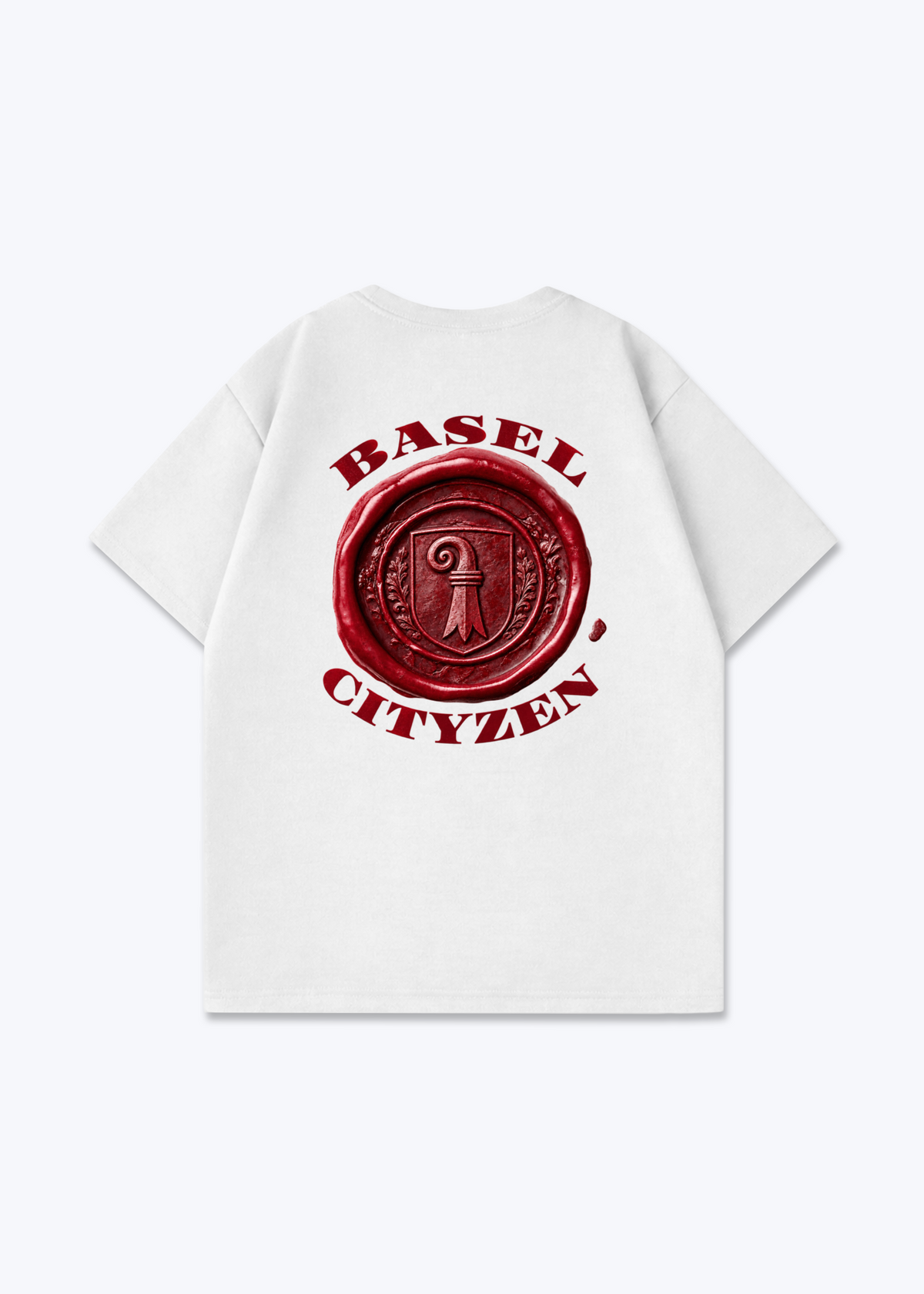 Basel Cityzen Oversized T-Shirt - White Back (Designed)