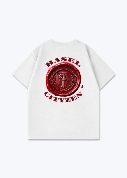 Basel Cityzen Oversized T-Shirt - White Back (Designed)