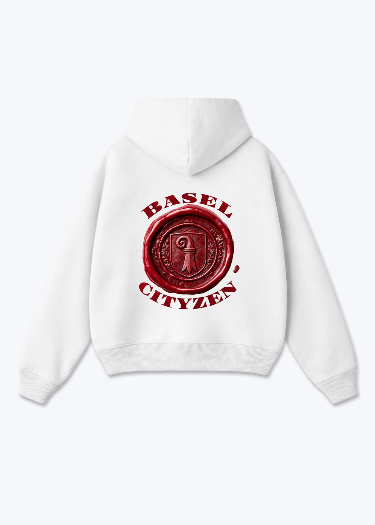 Basel Cityzen Oversized Hoodie - White Back (Designed)