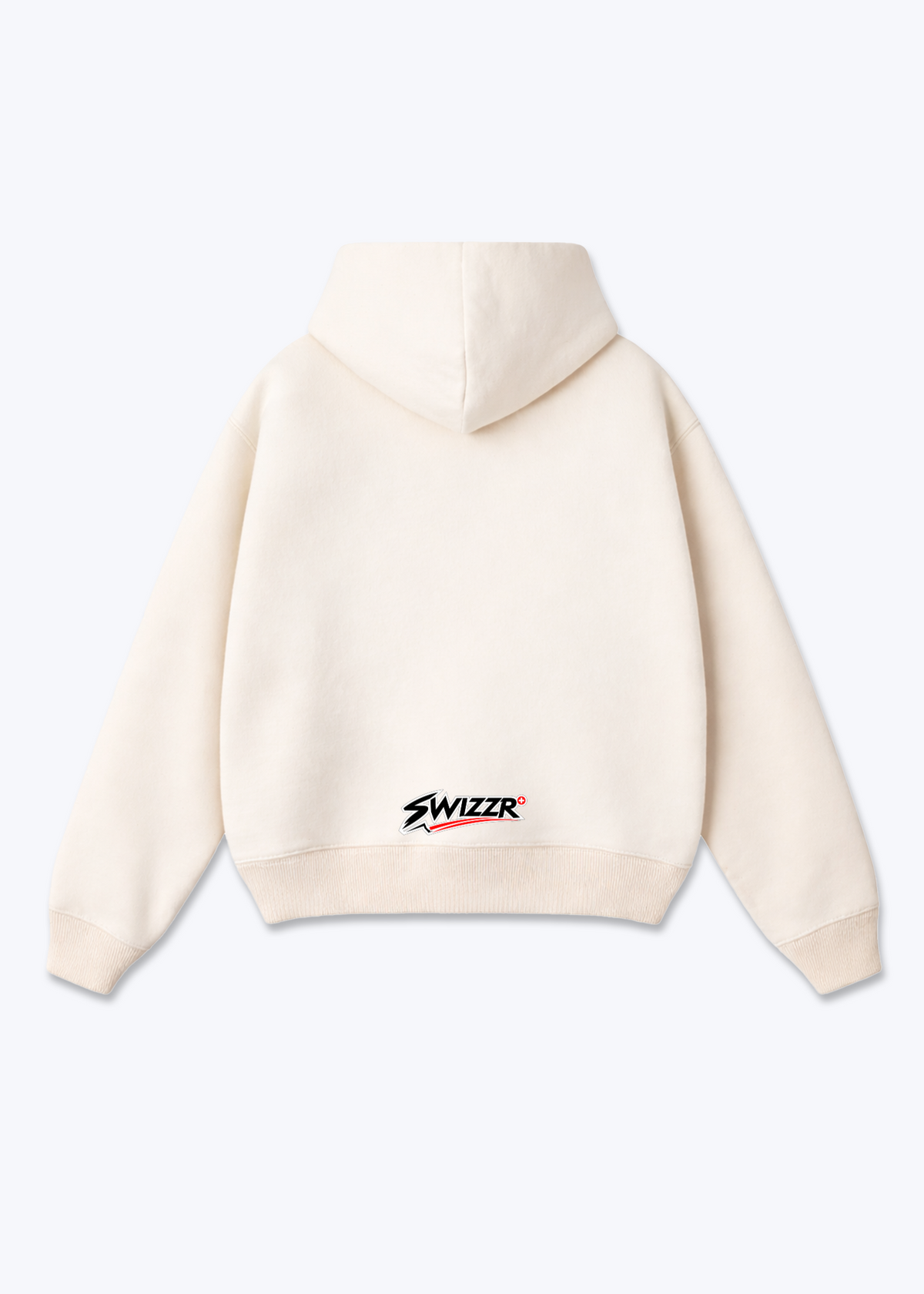 Zürich Kaizoku Oversized Hoodie - Beige Back (Designed)