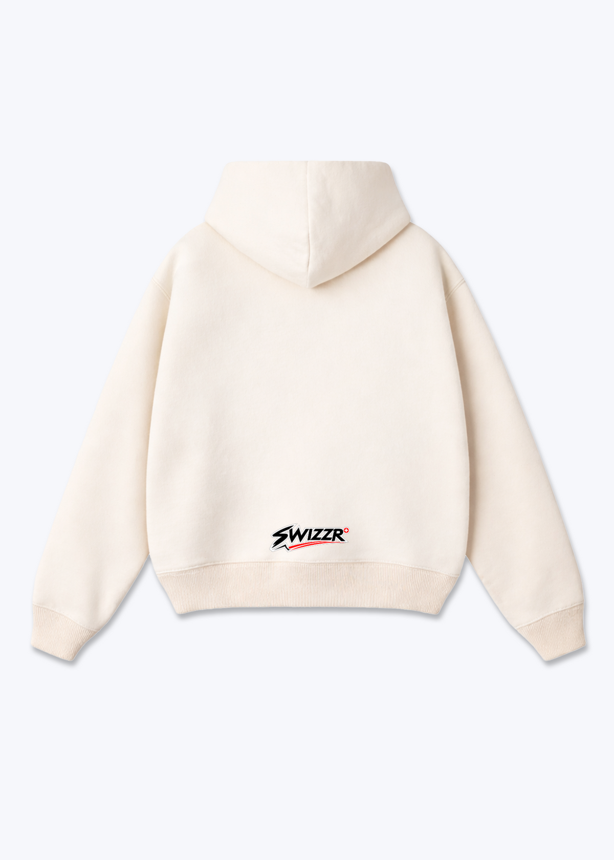 Tessin Stars Oversized Hoodie - Beige Back (Designed)