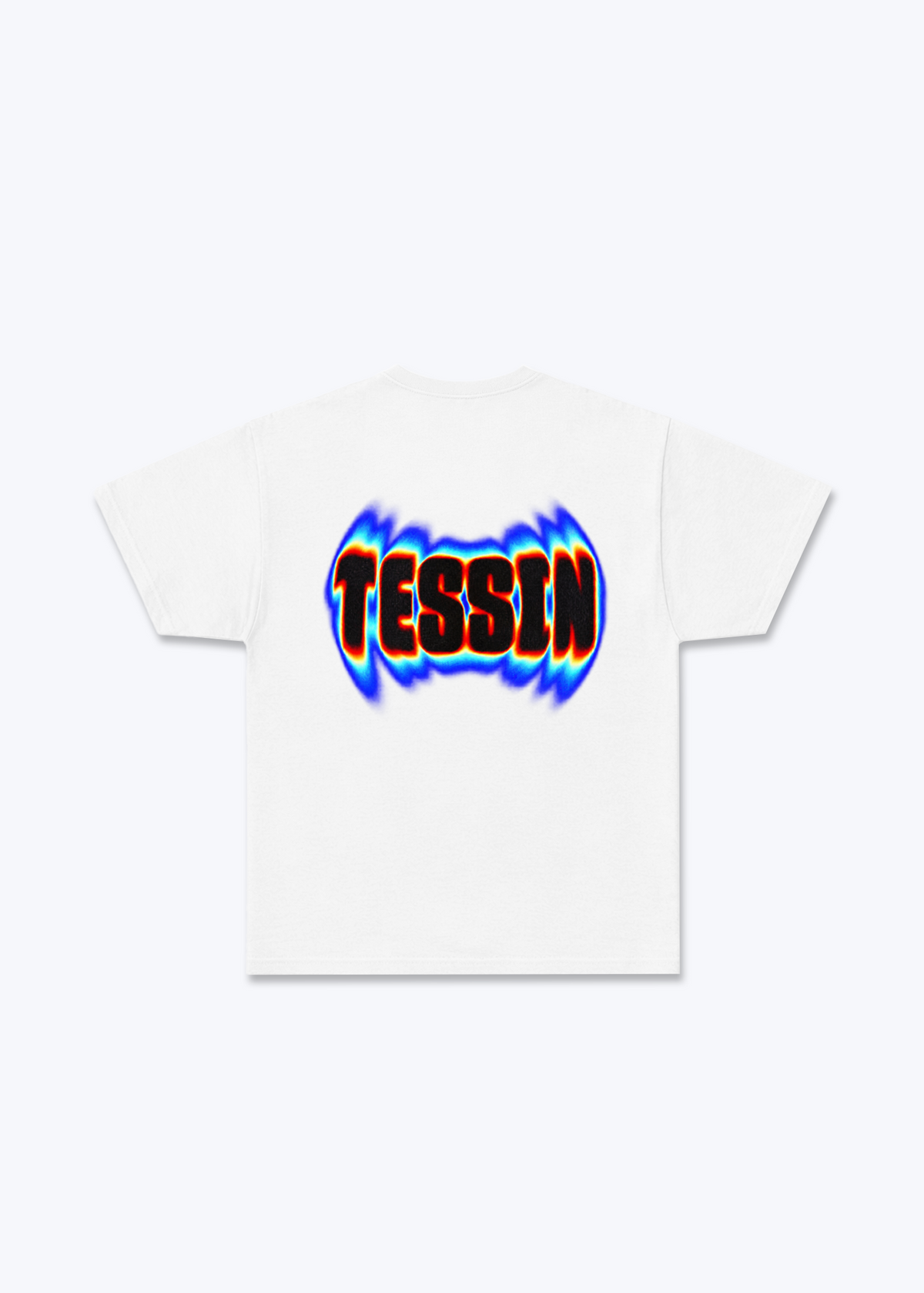 Tessin Neon Basic T-Shirt - White Back (Designed)