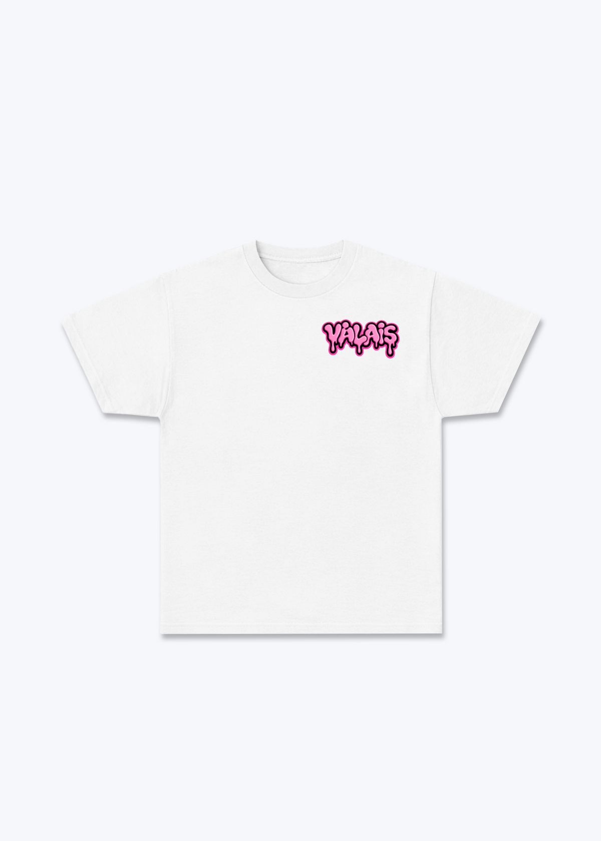 Wallis Gummy Basic T-Shirt - White Front (Designed)