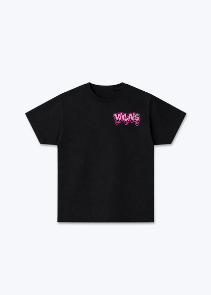 Wallis Gummy Basic T-Shirt - Black Front (Designed)