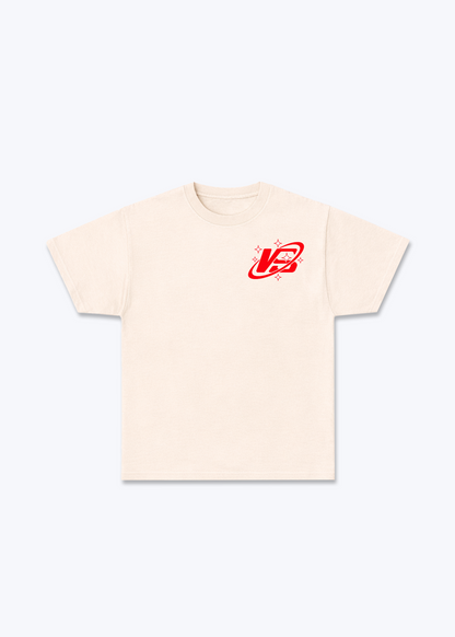 Wallis VS Basic T-Shirt - Beige Front (Designed)