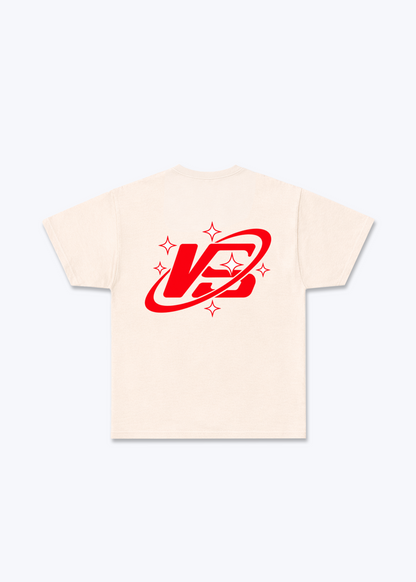 Wallis VS Basic T-Shirt - Beige Back (Designed)