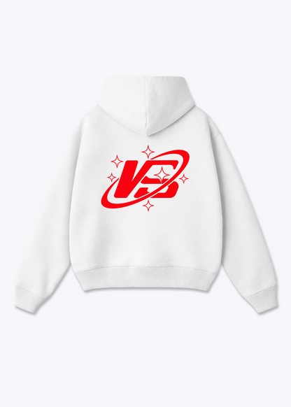 Wallis VS Oversized Hoodie - White Back (Designed)