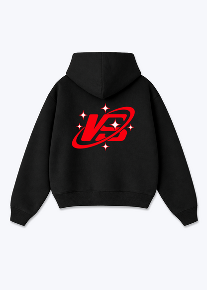 Wallis VS Oversized Hoodie - Black Back (Designed)