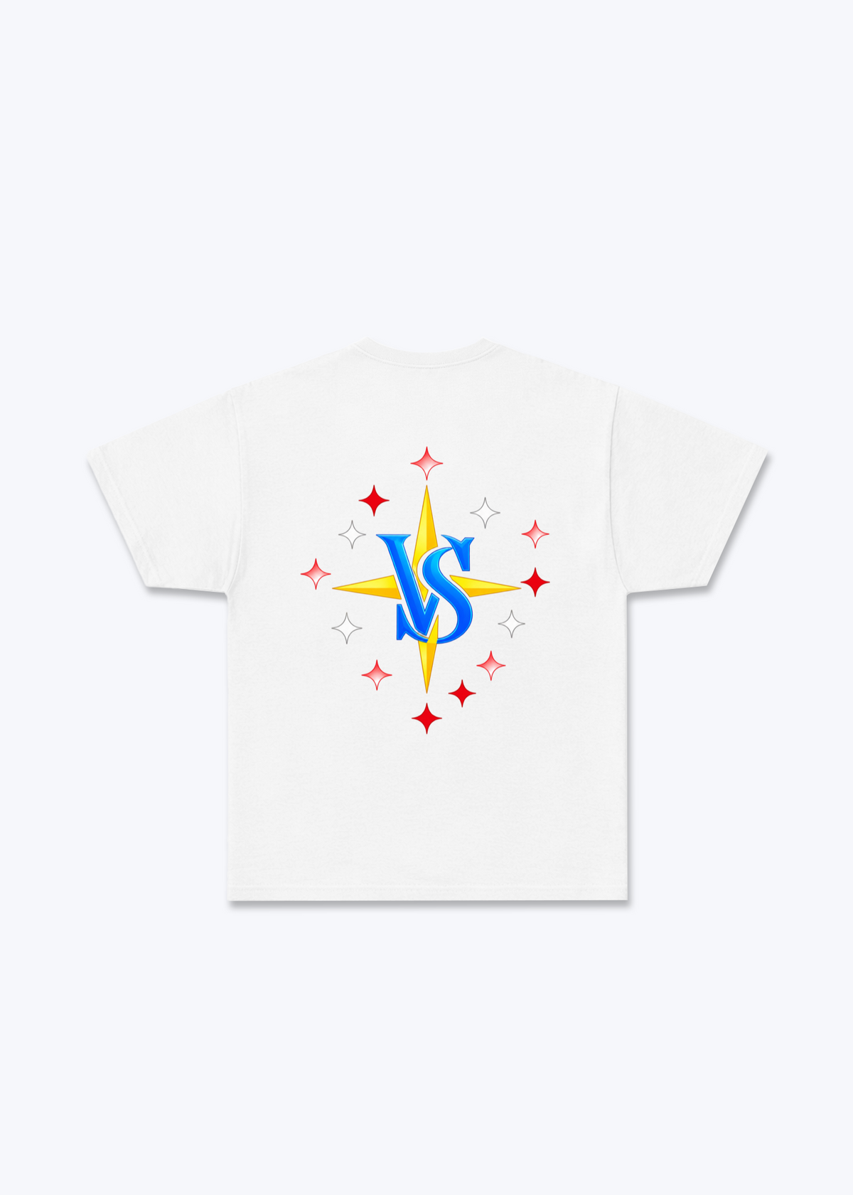 Wallis Stars Basic T-Shirt - White Back (Designed)