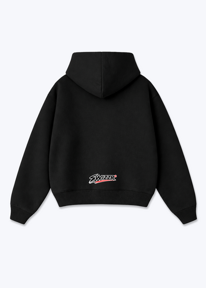 Wallis Mountain Oversized Hoodie - Black Back (Designed)