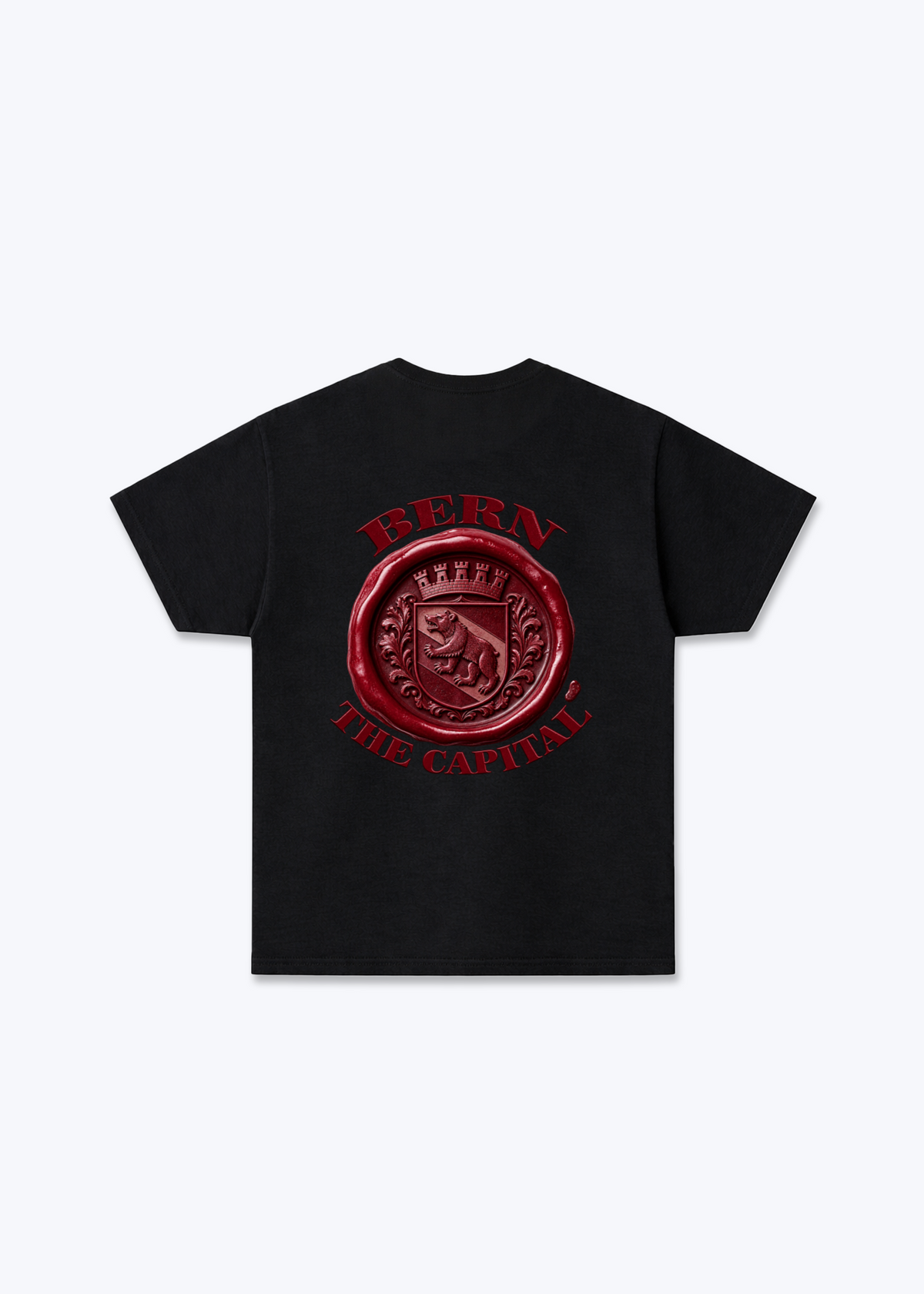 Bern Stamp Basic T-Shirt - Black Back (Designed)
