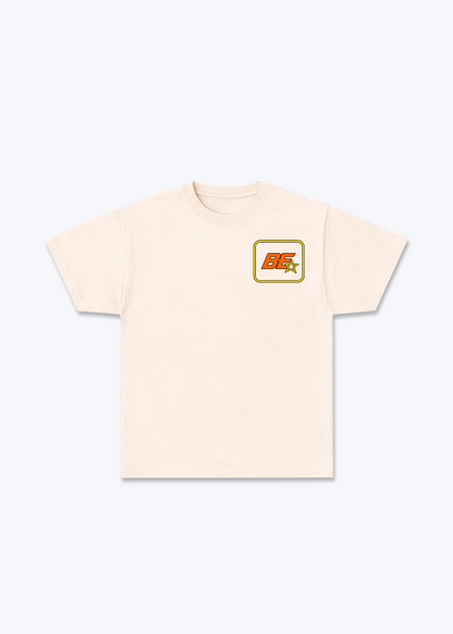 Bern BE Basic T-Shirt - Beige Front (Designed)