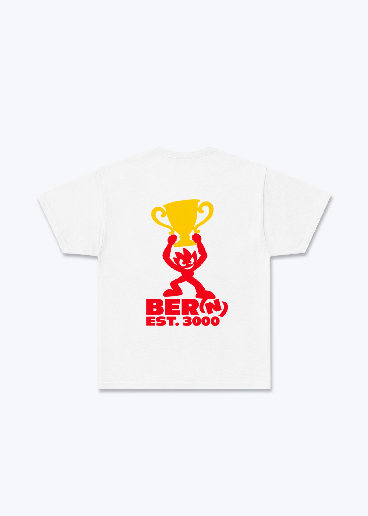 Bern Win Basic T-Shirt - White Back (Designed)