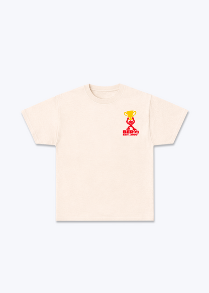 Bern Win Basic T-Shirt - Beige Front (Designed)