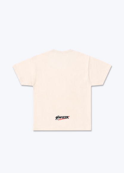 Luzern Diamond Basic T-Shirt - Beige Back (Designed)