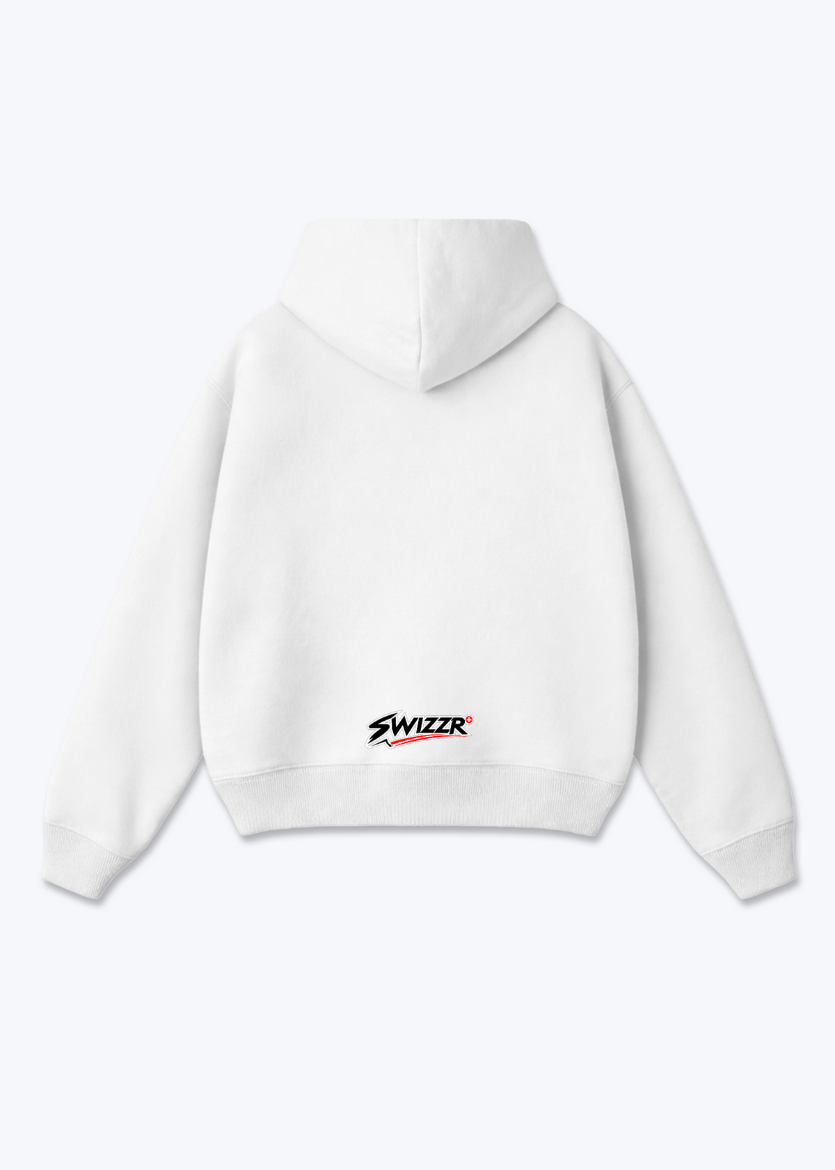 Luzern Diamond Oversized Hoodie - White Back (Designed)