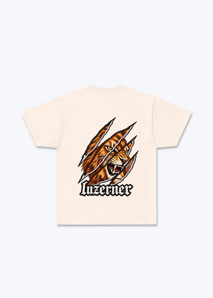 Luzern Luzerner Basic T-Shirt - Beige Back (Designed)