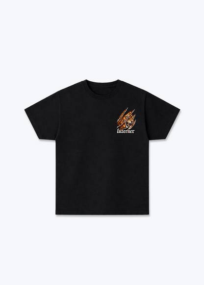 Luzern Luzerner Basic T-Shirt - Black Front (Designed)