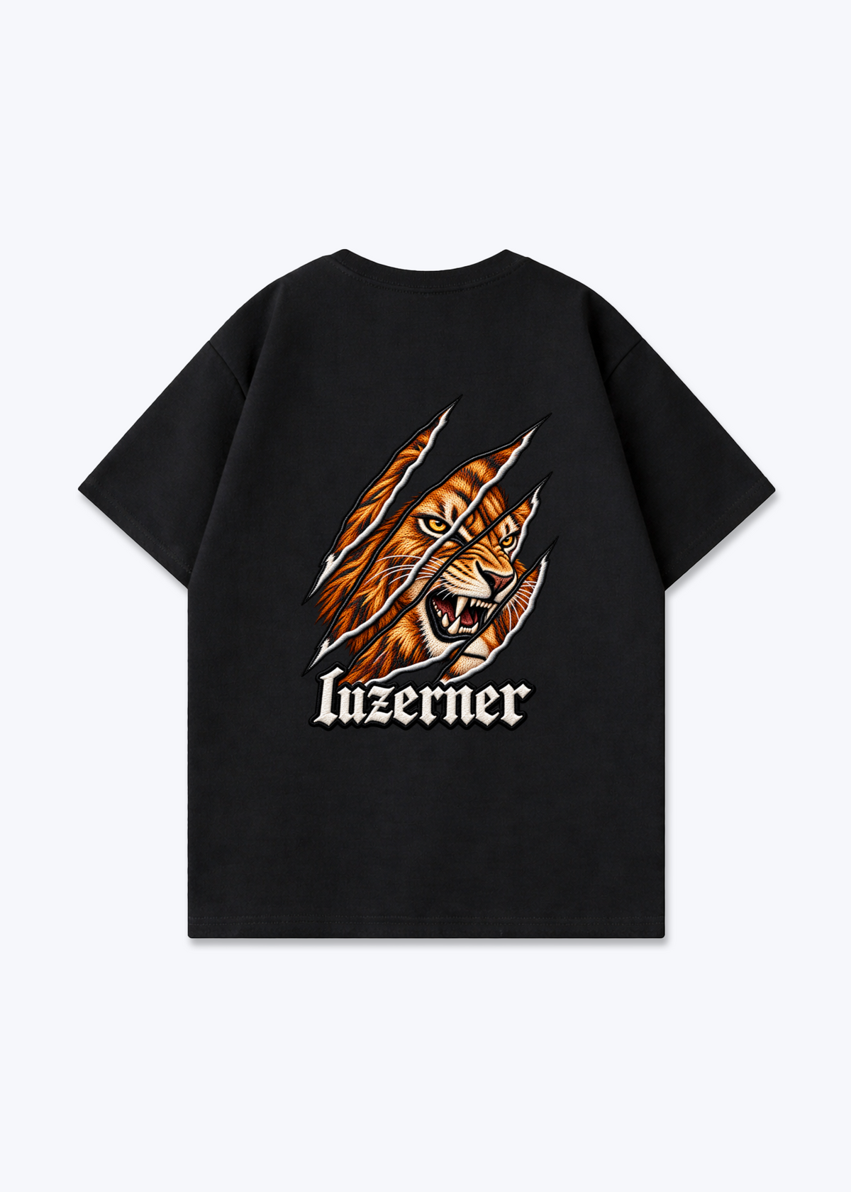 Luzern Luzerner Oversized T-Shirt - Black Back (Designed)