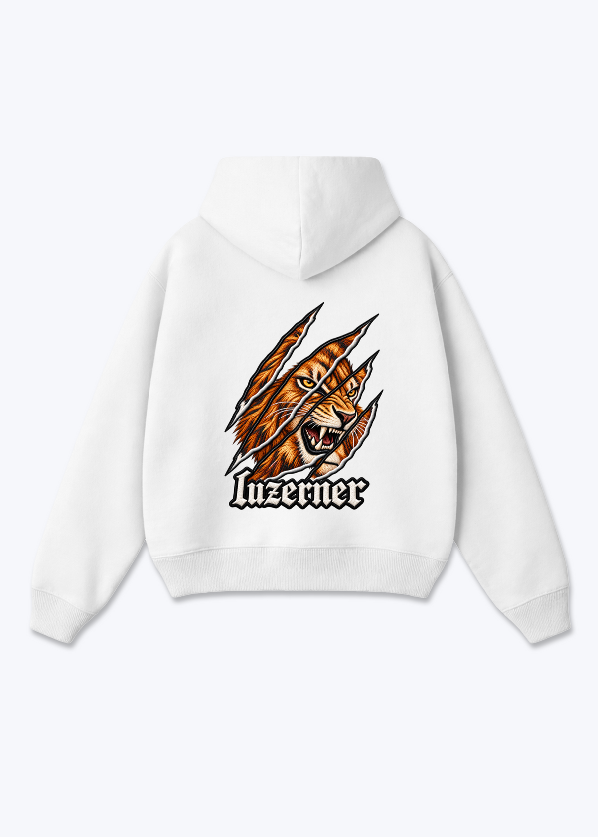 Luzern Luzerner Oversized Hoodie - White Back (Designed)