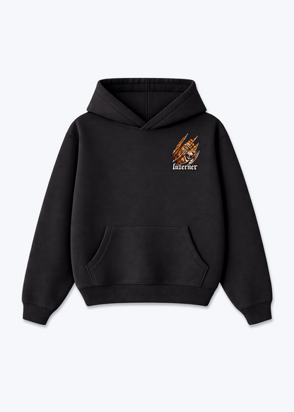 Luzern Luzerner Oversized Hoodie - Black Front (Designed)