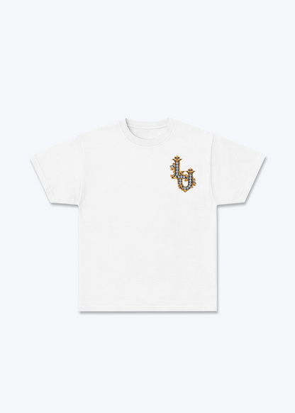 Luzern LU Basic T-Shirt - White Front (Designed)