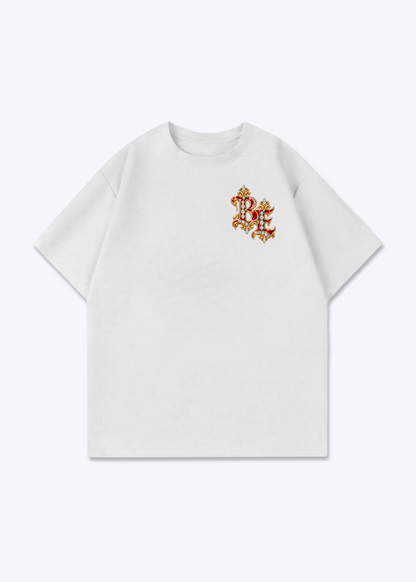 Bern Jewels Oversized T-Shirt - White Front (Designed)