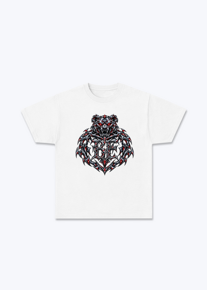 Bern Chrome Basic T-Shirt - White Front (Designed)