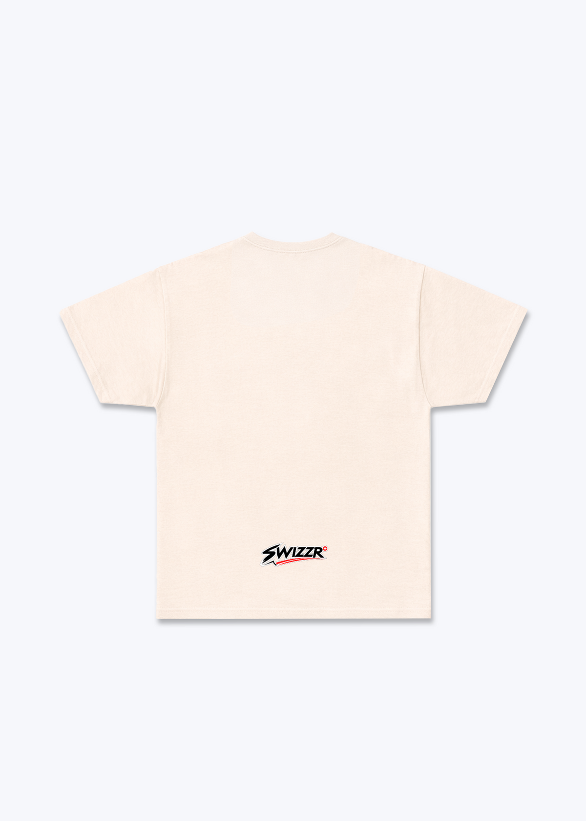 Bern Chrome Basic T-Shirt - Beige Back (Designed)