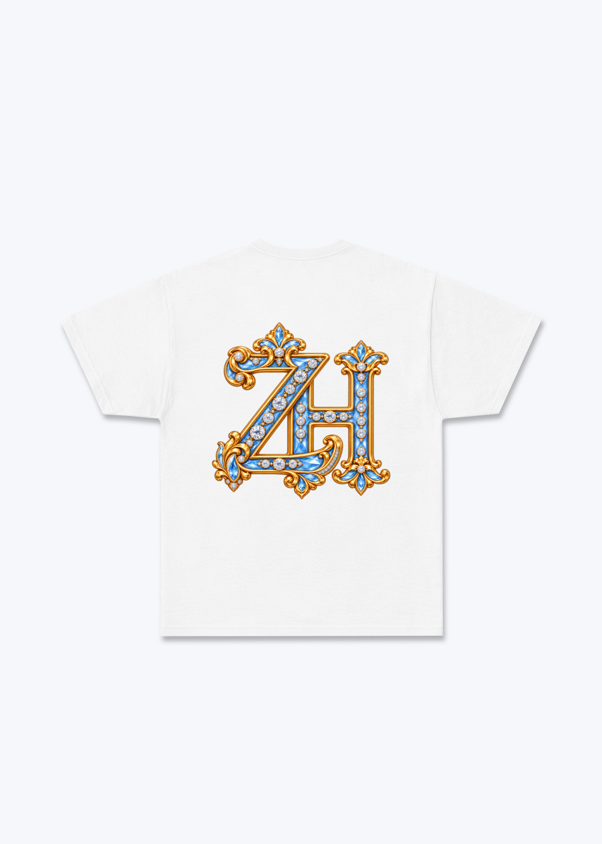Zürich ZH Basic T-Shirt - White Back (Designed)