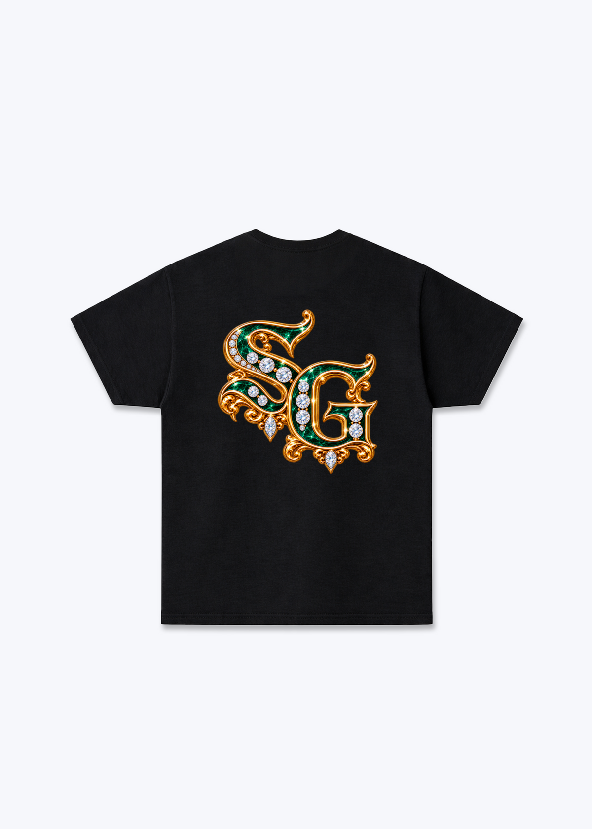 St.Gallen Diamonds Basic T-Shirt - Black Back (Designed)