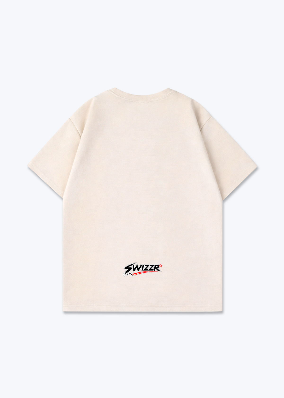 St.Gallen Glow Oversized T-Shirt - Beige Back (Designed)