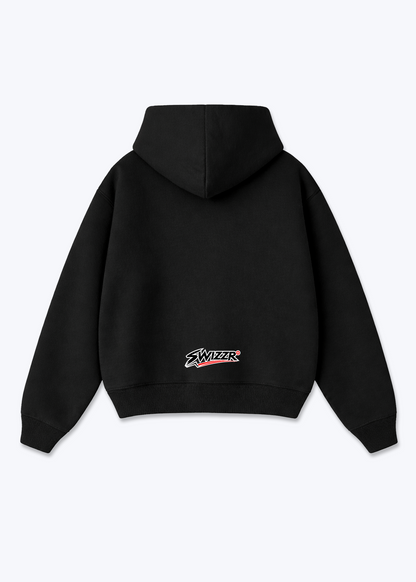 St.Gallen Glow Oversized Hoodie - Black Back (Designed)