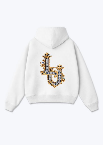 Luzern LU Oversized Hoodie - White Back (Designed)